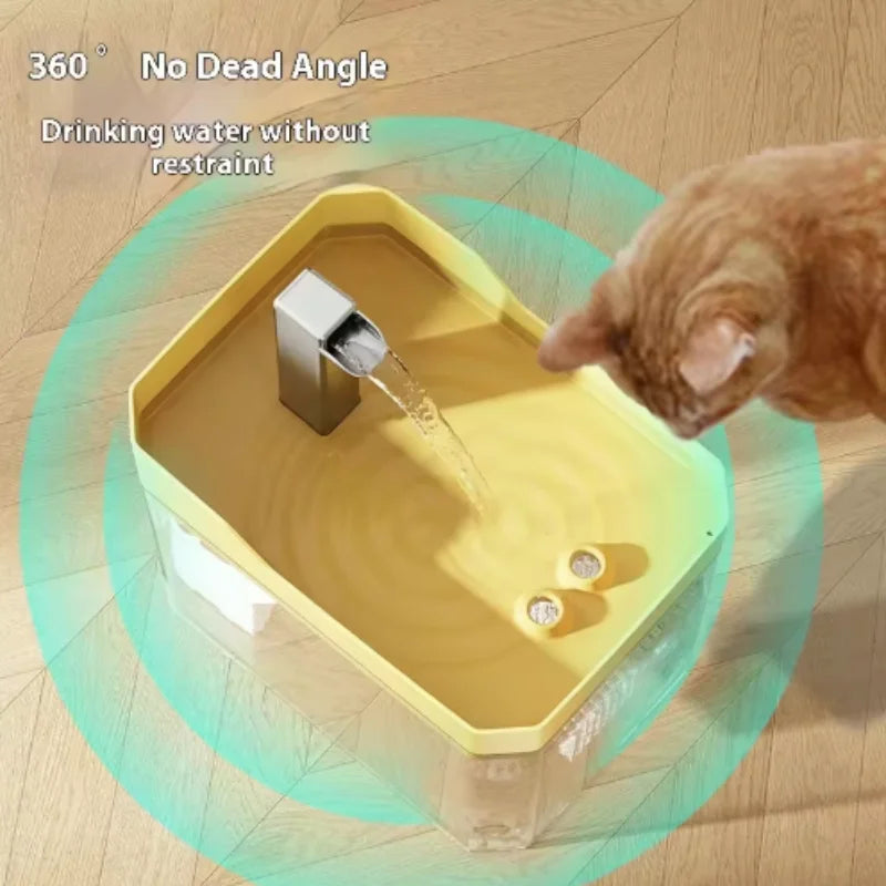 Automatic Cat Water Fountain with Filter