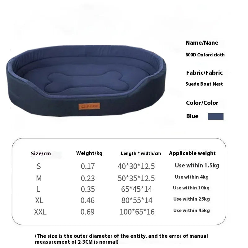 Waterproof Square Dog Bed – Large Dogs