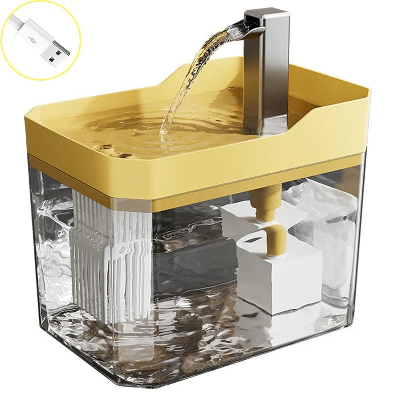 Automatic Cat Water Fountain with Filter