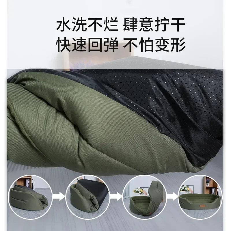 Waterproof Square Dog Bed – Large Dogs