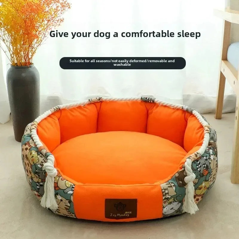 Convertible Sofa Dog Bed – Soft Supportive Pet Mattress