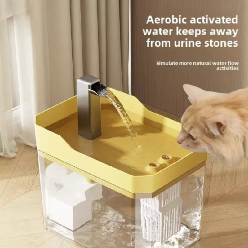 Automatic Cat Water Fountain with Filter