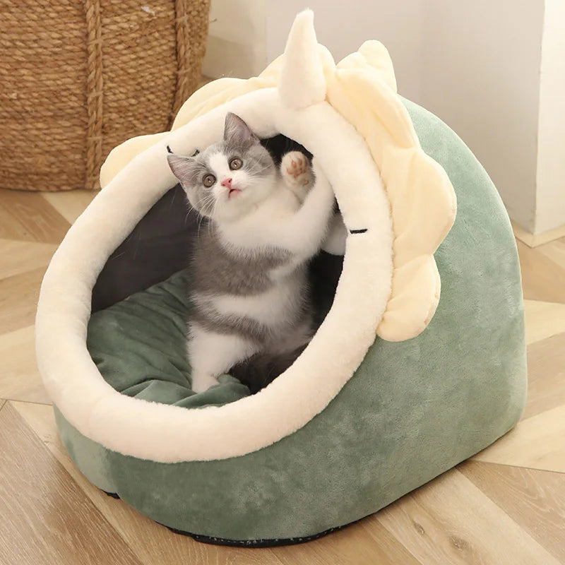 Cozy Cave Pet Bed – Foldable & Washable