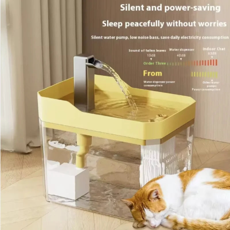 Automatic Cat Water Fountain with Filter