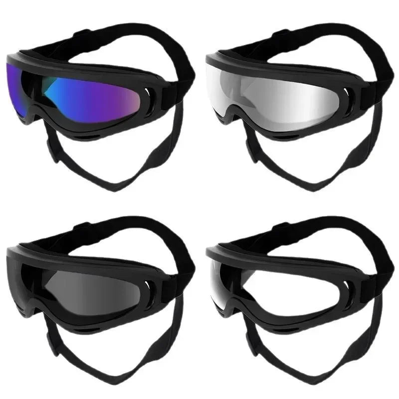 UV Protection Dog Goggles – Adjustable Outdoor Eyewear